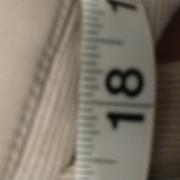 Calvin Klein women's size SP faux leather/cotton jacket with front/sleeve zipper - Picture 6 of 12